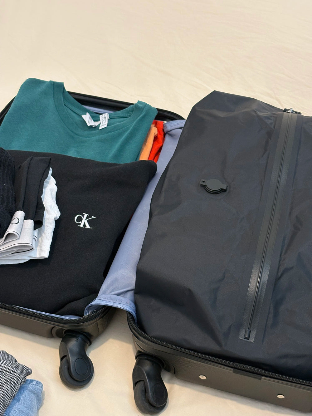 Dix jours avec une valise cabine