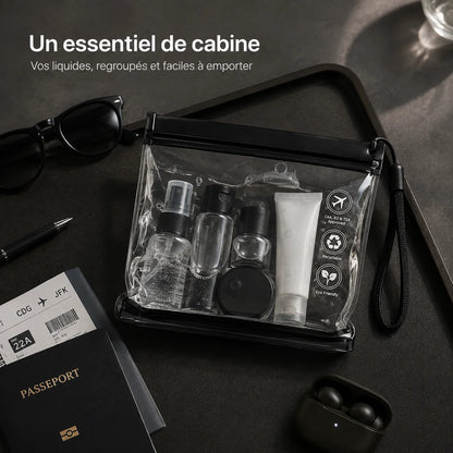 Lot de pochettes pour liquide cabine