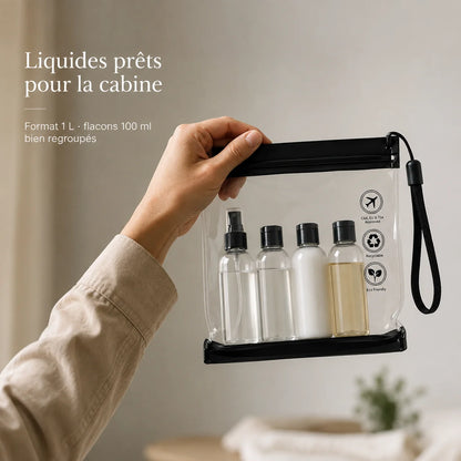Lot de pochettes pour liquide cabine