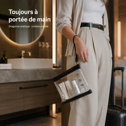 Lot de pochettes pour liquide cabine